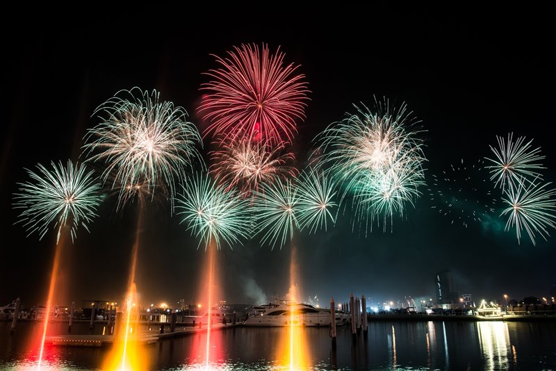 ฝันเห็นพลุสวยงาม